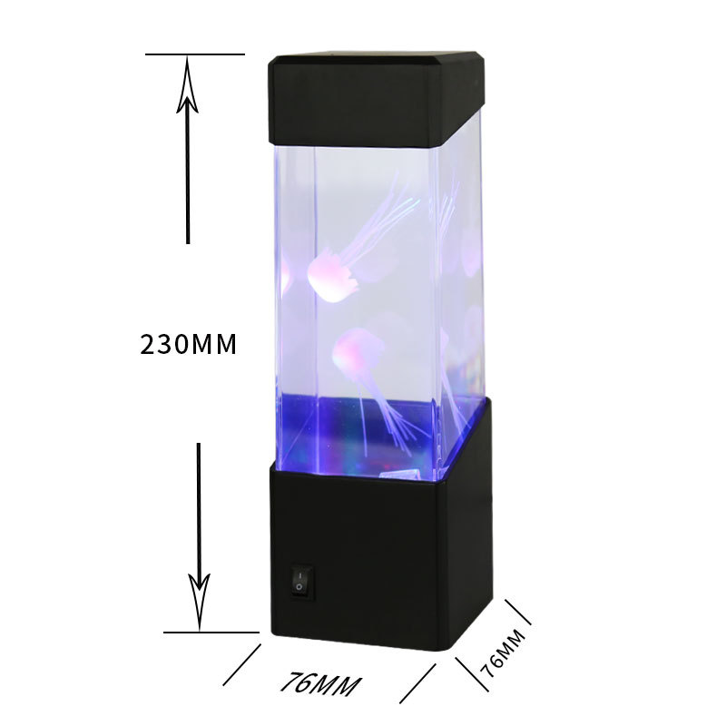 Medusas acuario colorido cambio de color mascota electrónica simulación pecera hogar creativo regalo juguete visualización