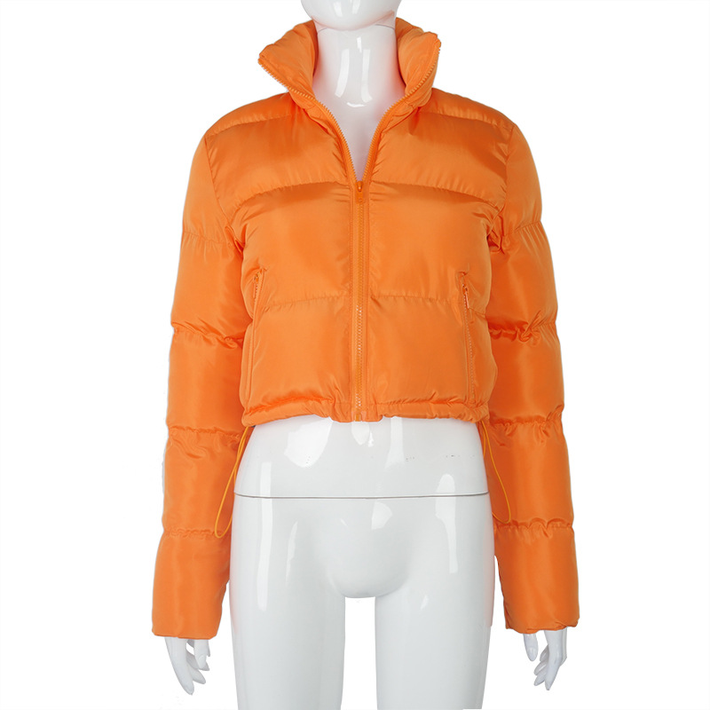 Stand up Collar Thermal Bread Jacket in Coats & Jackets