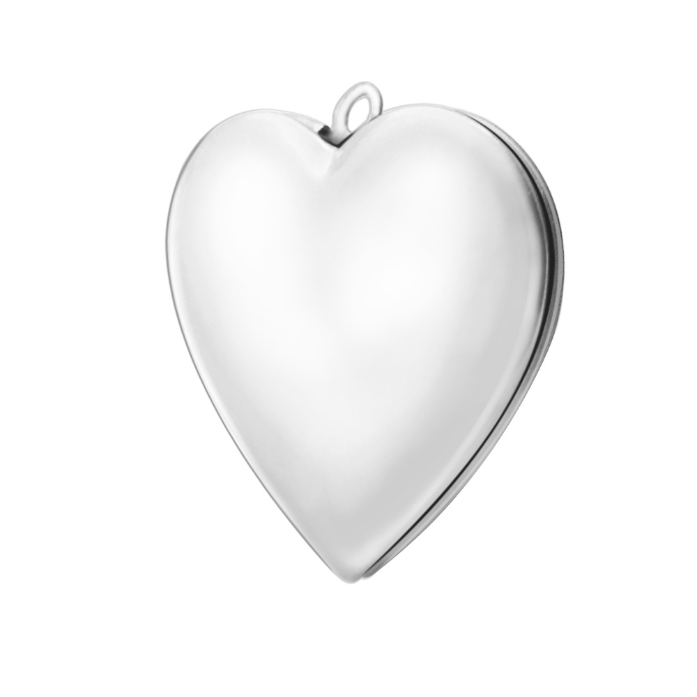 5g Weight Pendant Jewelry Making Type 29*29mm Jewelry Making Size Rose Gold Plated, White Gold Plated, Gold Plated Plating Material DIY Jewelry Accessories Classification 1 Piece Quantity 304 Stainless Steel Material Heart Shape Pattern Plating Design IG Style Style Rose Gold, Gold, Silver Color 1 Piece 29*29mm 304 Stainless Steel Rose Gold Plated White Gold Plated Gold Plated Heart Shape Pendant 9