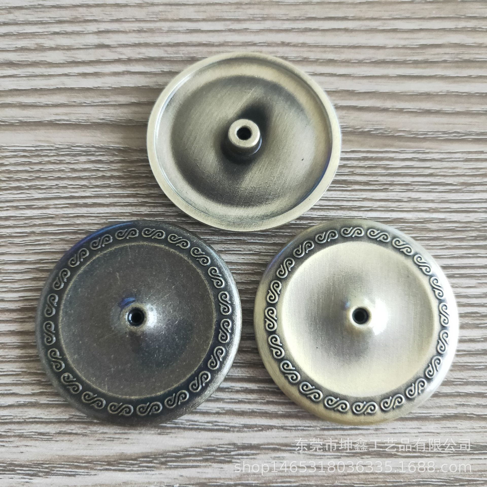 Metal lid customized Kirsite candle Cup cover logo