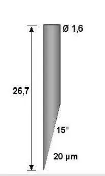 Немецкий зонд QPT заменяет зонд 232 Тейлора Хобсона Тейлора Хопсона 633 155-P56152