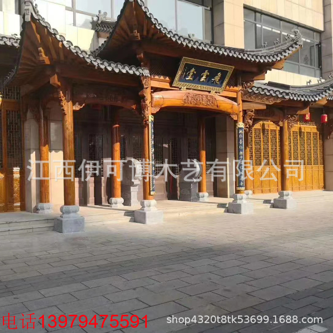 仿古式门楼中式,古门楼中式,古门窗古实木门窗(第17页)_大山谷图库