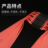 Hair rope with flat rubber bands, powerful slingshot, increased thickness