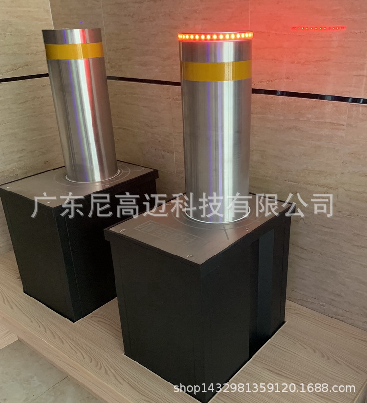 供应自动伸缩地柱 液压升降阻车路桩 全自动止车护柱防撞柱厂家