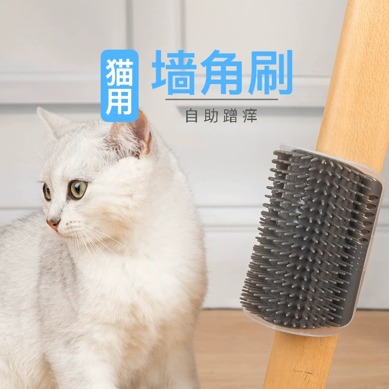 Кошка Массажная щетка игрушка кошка царапин волос царапин ПЭТ угол царапин массажер зоотовары кросс-границы