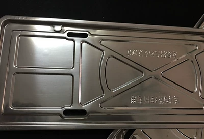 green license plate frame 304 – License plate holder/license plate holder