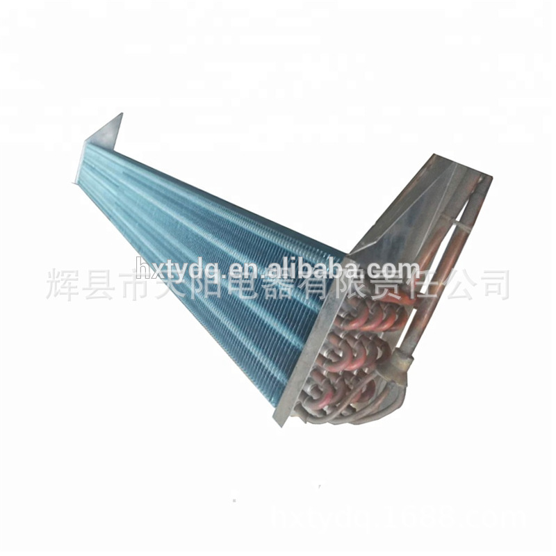 翅片式蒸发器 三明治柜散热器展示柜蒸发器