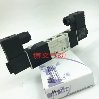 金器电磁阀MVSC-220-4E2R三位五通中封式换向阀