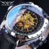 Glossy dial for leisure, mechanical watch, European style, fully automatic