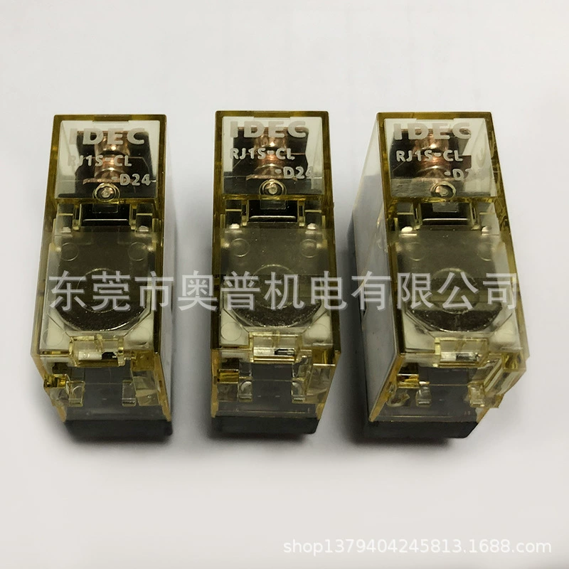Реле мощности IDEC 和泉 Thin RJ1S-CL-D24 RJ1S-CL-DC24V с индикатором