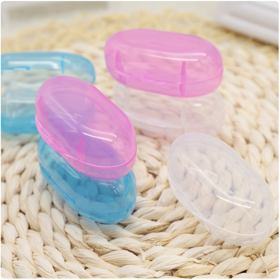 Infants finger toothbrush storage box Young Children 1-2 baby Soft fur silica gel oral cavity Cleaner Storage