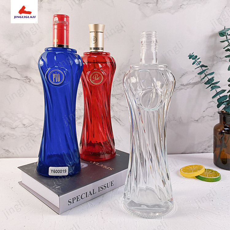 玻璃瓶厂家直销批发500ml空酒玻璃瓶瓶高档玻璃洋酒瓶 可配套盖子