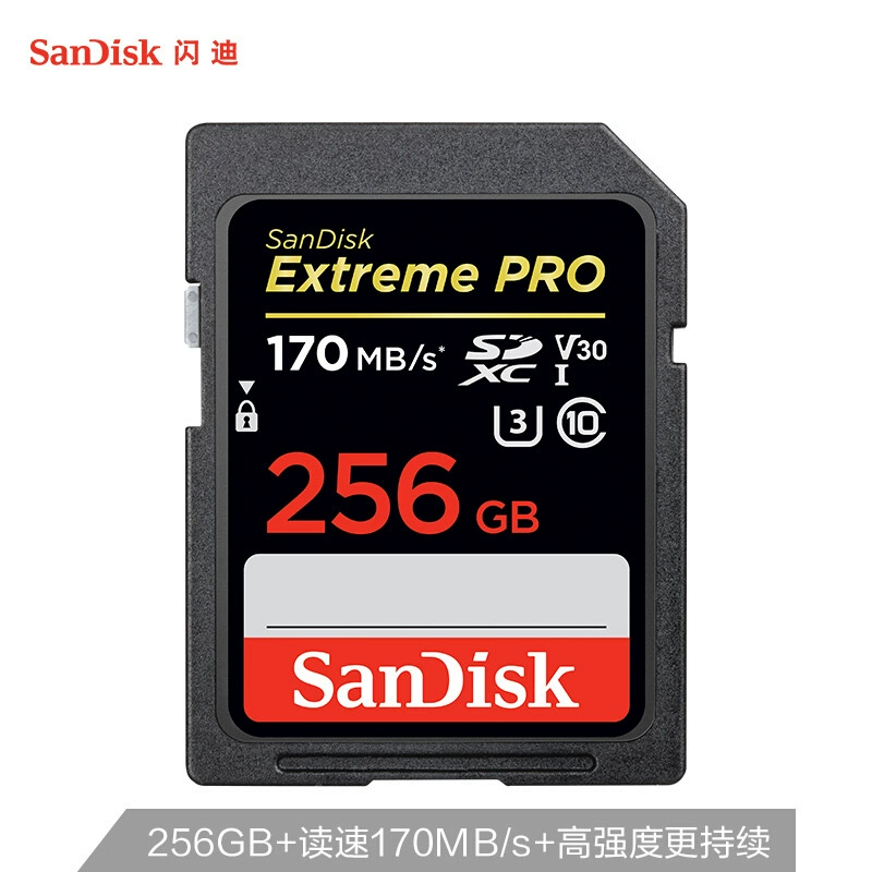 Совместимо с картами памяти SANDISK/Flash 64/128/256/512G/1T SD U3 C10 скорость чтения 200 МБ/с
