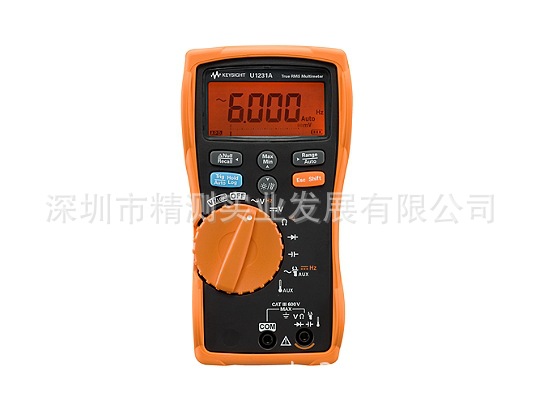Keysight是德科技U1231A 手持式数字万用表，3 ½ 位，基础型