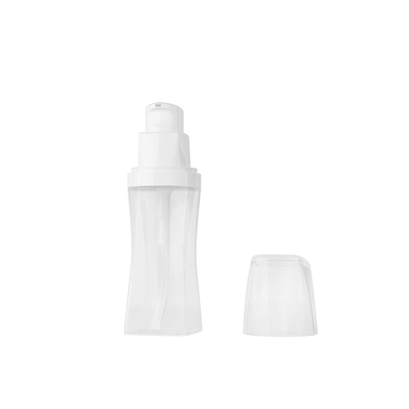 40mlpet botella de loción corsé prensa botella de loción crema cosmética material de embalaje sub-botella ventas directas de la fábrica