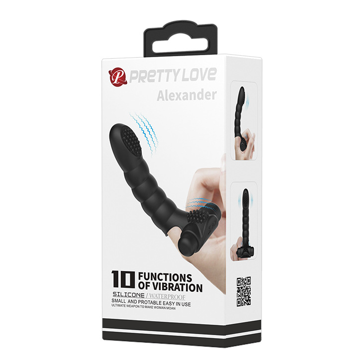 Silikon fingervibrator för par och erotiska äventyr_voghion.com