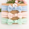 Children's hair rope, headband, hair accessory with bow, European style