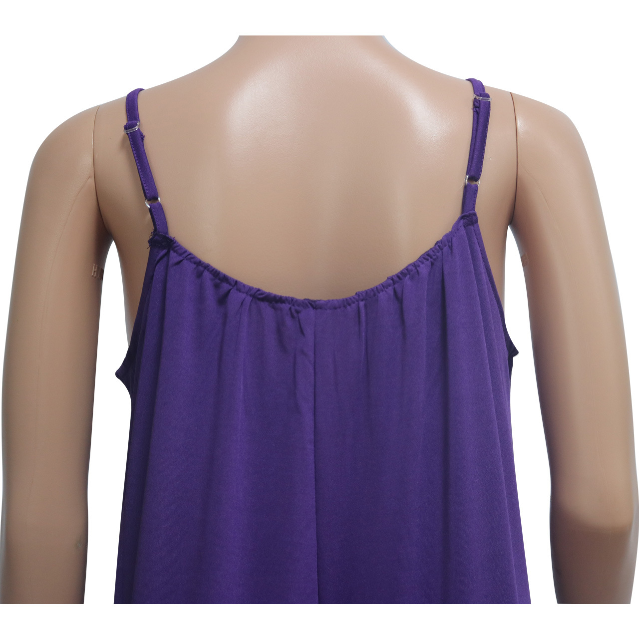 Sexy Sling Solid Color Wide Leg Jumpsuit