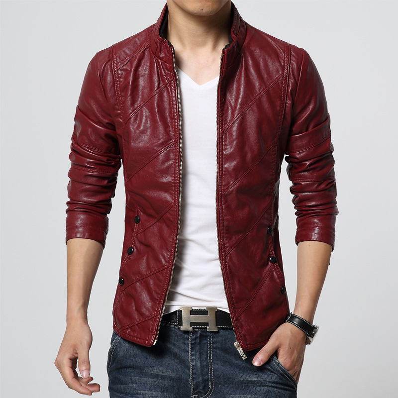 Veste en cuir homme - Ref 3443881 Image 1