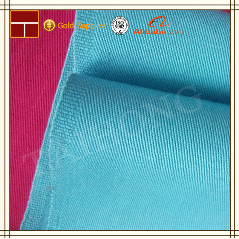 厂家供应涤棉斜纹染色布65/35 20*16/120*60  60寸染色布