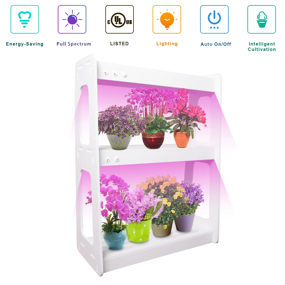 Креативная пенопластовая Сверхлегкая лампа для растений Светодиодная лампа для выращивания растений в помещении рост выращивания растений двухслойный заполняющий свет