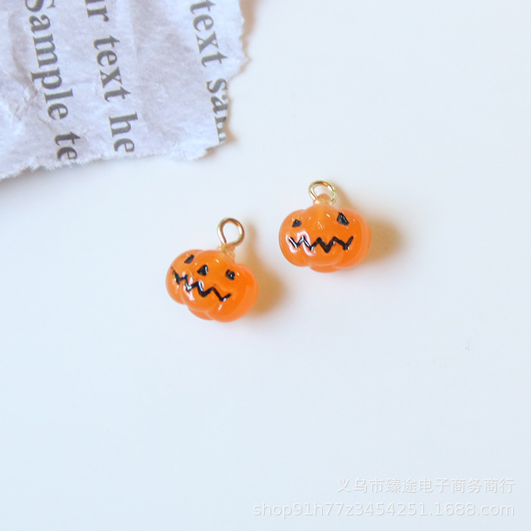 Title 4, Halloween Mini Frosted Little Ghost Pumpkin Ste...