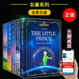 全英文5册原版小说经典原著畅销书 傲慢与偏见 了不起的盖茨比 呼