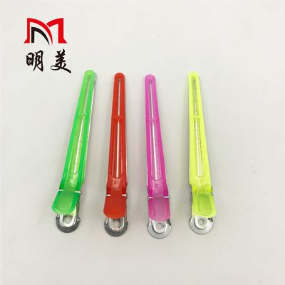 Manufactor supply Hair care Dye hair Duckbill clip Multicolor Optional Plastic Proboscis Hairdressing Duckbill clips wholesale