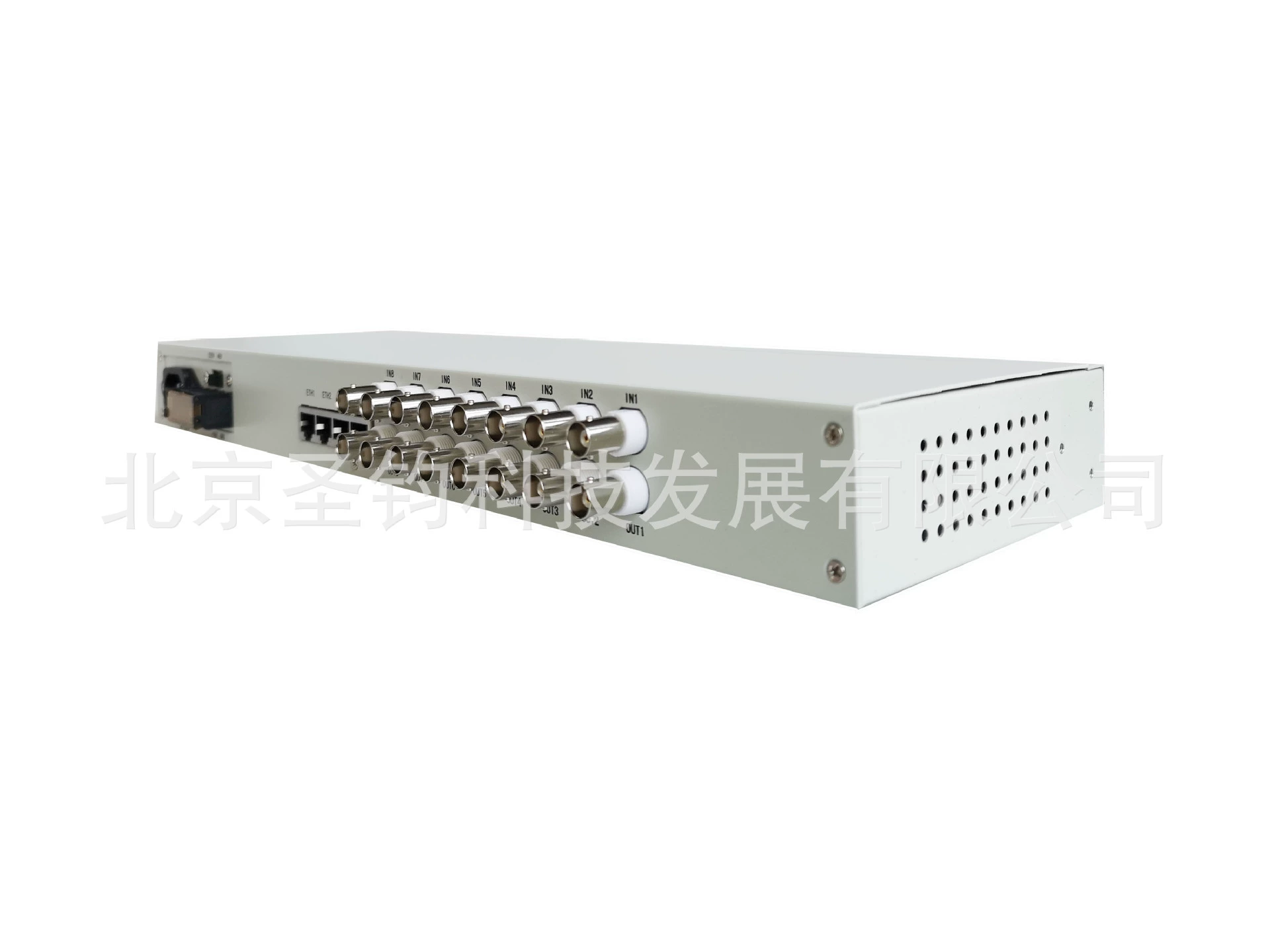 Телеком конвертор протокола 8E1 конвертор Ethernet 8E1 мост сети 8E1 к 4 Ethernet сети