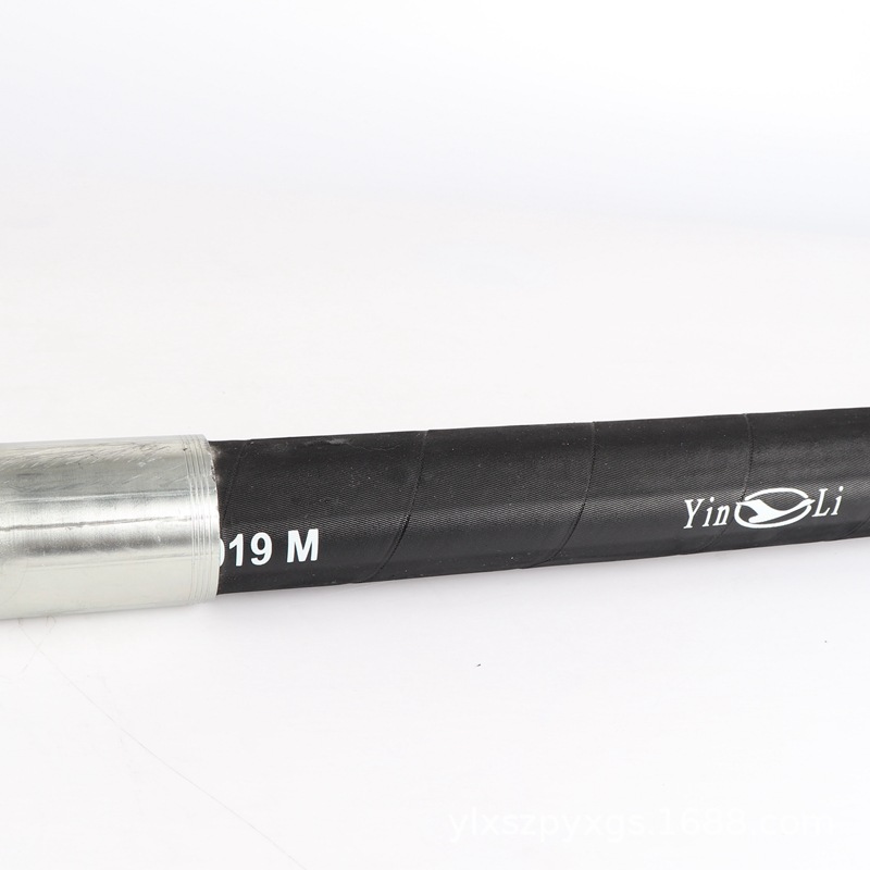 高压钢丝耐油胶管总成液压软胶管总成煤矿蒸汽用机械橡胶软管总成