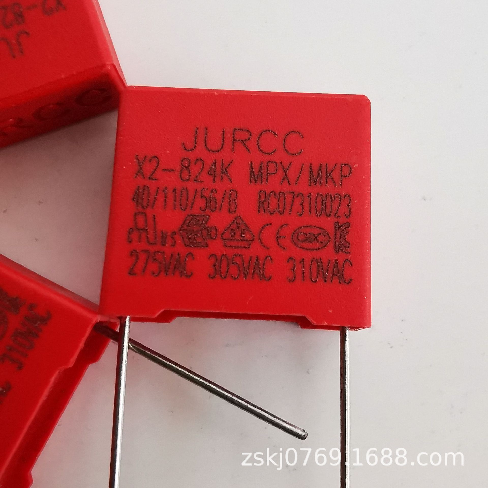 JURCC X2安規電容824K 310VAC   0.82UF 275VAC阻容降壓,抗幹擾