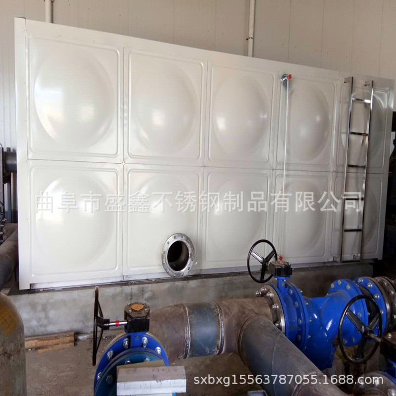 加工制作304-316不锈钢生活水箱组合式消防水箱焊接保温水箱