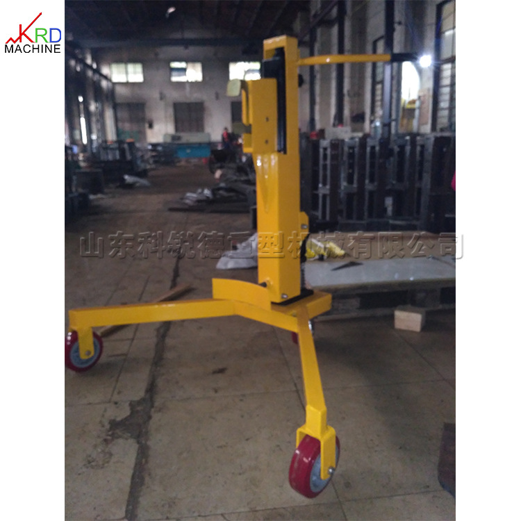 卡箍式油桶搬运车 电动液压机械式油桶搬运设备 小型油桶提升机
