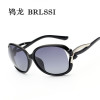 Sunglasses with bow, retro fashionable trend glasses solar-powered