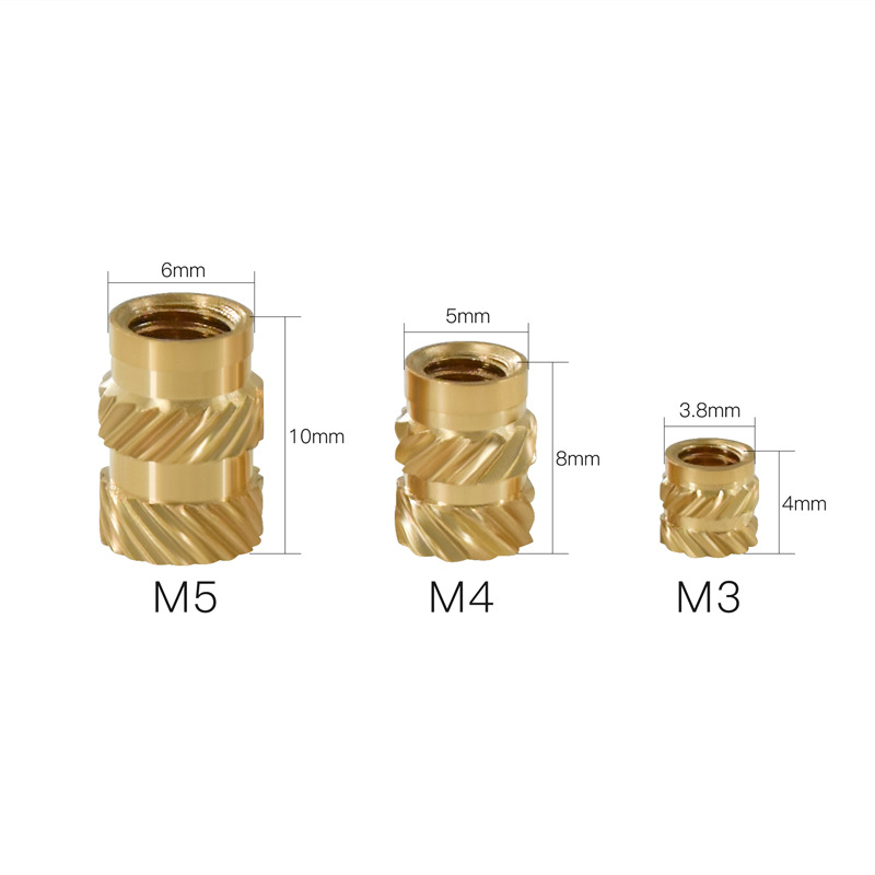 Copper nut m3m4m5 Eight -shaped left and right diagonal injection…