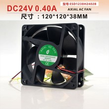 AXAL AC FAN 12038 ESD1238H2402B 24V 0.40A 电焊机 变频器 风扇