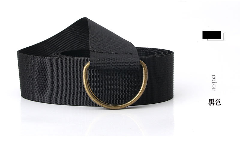 Iron Unisex Woven Belts display picture 1