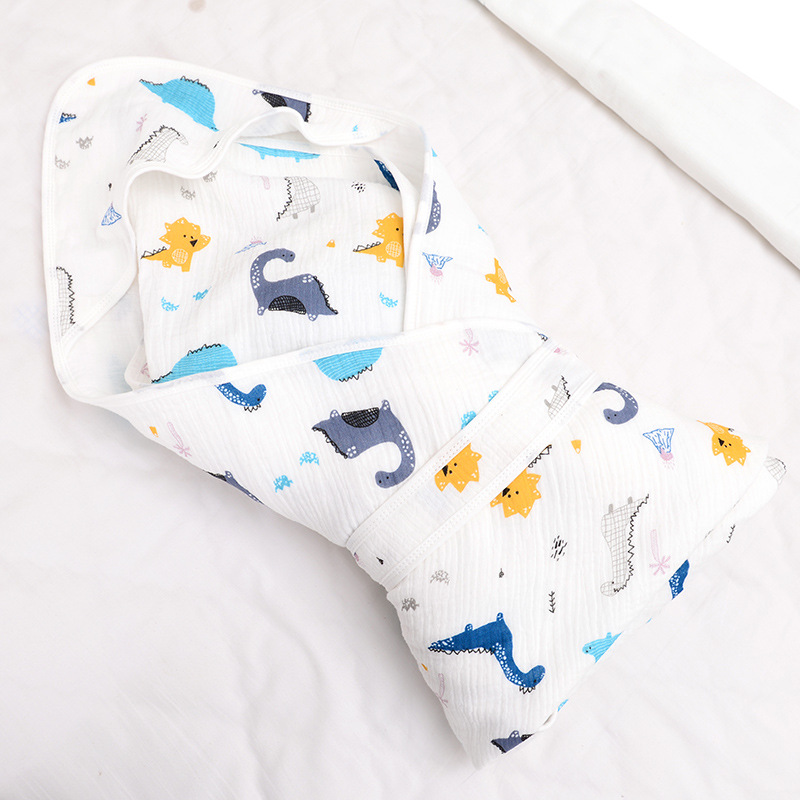 纱布秋冬抱被婴儿包被春夏包巾muslin新生儿包巾襁褓巾春秋水洗棉