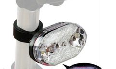 Bicycle red tail light bicycle tail light 9LED mountain bike safety warning light bicycle riding equipment accessories