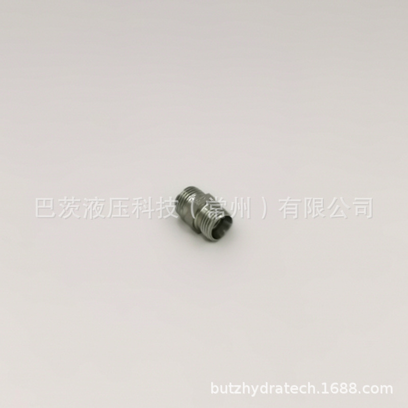 巴茨液压管路卡套式接头，24°锥接头，油口接头