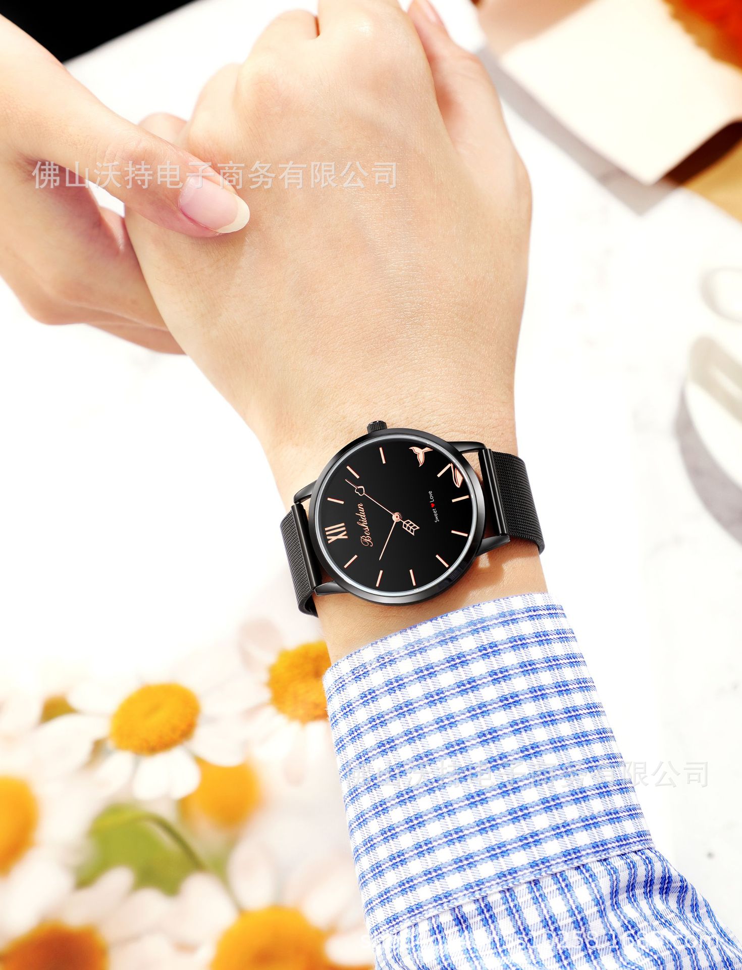 New couple watch a pair of watches for men and women for the rest of their lives have your fashion ultra thin waterproof manufacturers wholesale