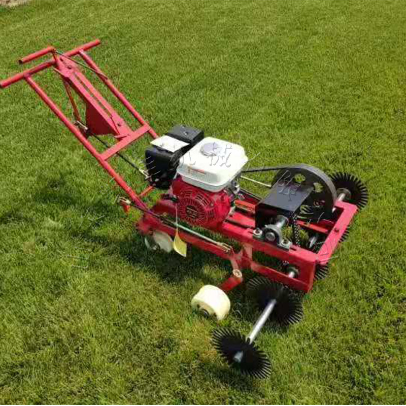 草坪划线机、画线机、天然草皮移植机、草坪切线机宽幅旋刀剪草机