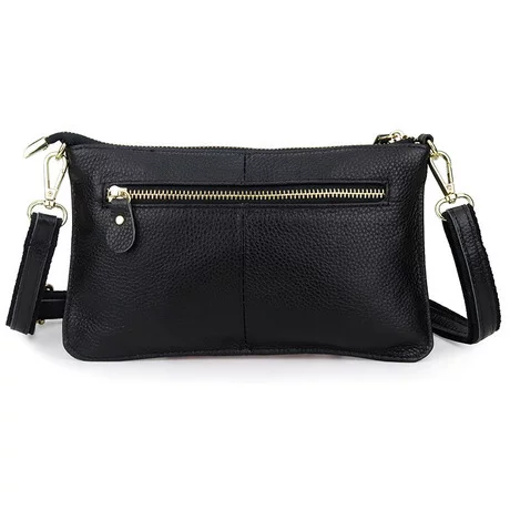 Leather one-shoulder bag, small clutch bag, Amazon, cowhide