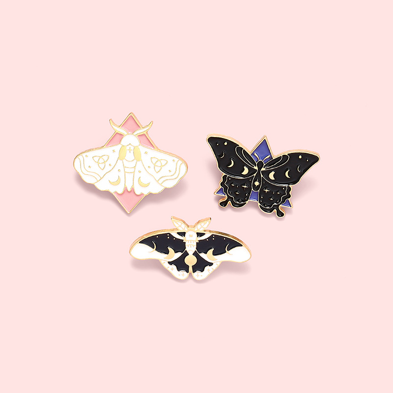 Fashion Animal Butterfly Alloy Stoving Varnish Unisex Brooches display picture 5