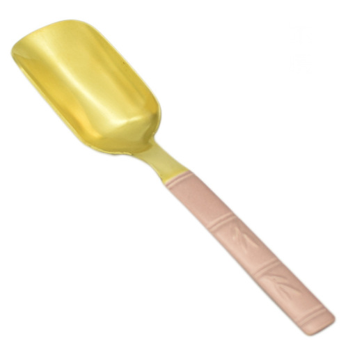 Brass tea spoon tea spoon tea shovel tea spoon metal tea art tea ceremony six gentlemen kung fu tea set accessories spare parts