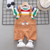 Summer clothing, children's set, summer overall, 2020, Korean style, western style, with short sleeve, wholesale