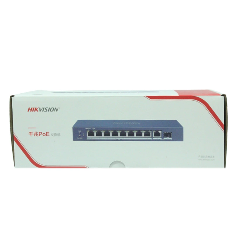 海康威视 10-портовый гигабитный PoE коммутатор DS-3E0510P-E