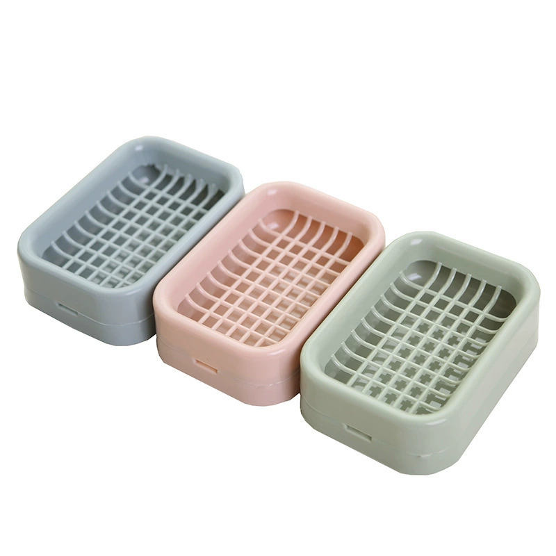 Drying rack, big plastic double-layer soap holder for home use, European style