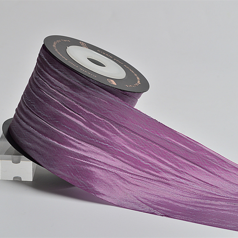 Impresión de la cinta arco regalo cuerda cinta plisada coreana accesorios de embalaje en stock al por mayor Corea del Sur cinta de poliéster