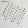 Herringbone ceramics Mosaic ceramic tile Restaurant Bar counter Parquet white background Wall tile Shower Room kitchen ground non-slip